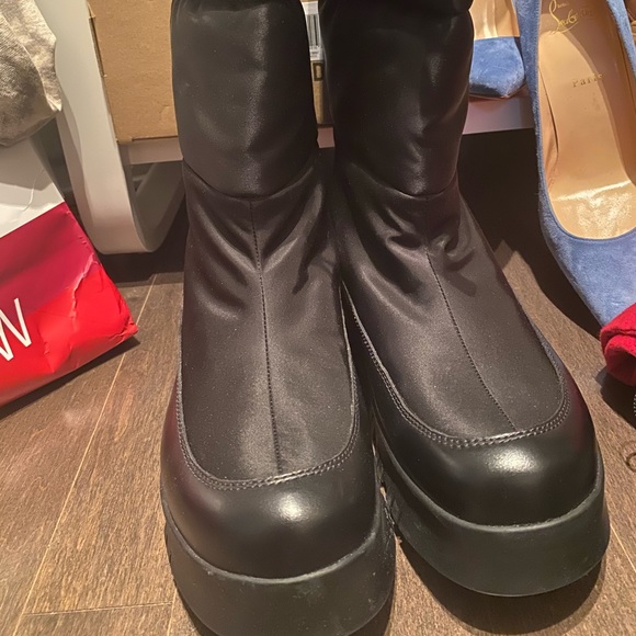 Prada Linea Rossa Nylon Platform Snow Boot - Picture 3 of 6